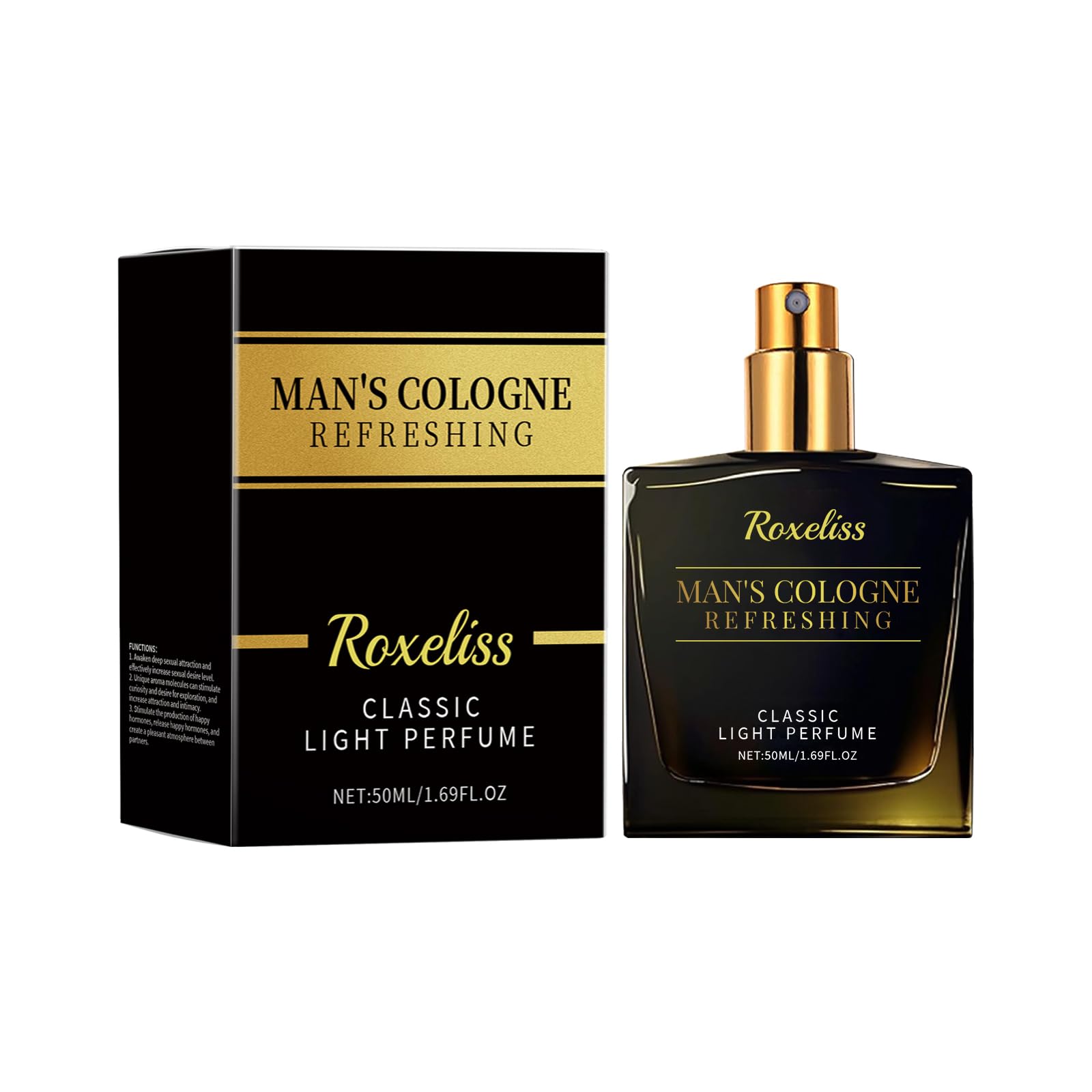 Premium Men's Cologne - Long-Lasting Fragrance for Men, Woody & Spicy Scent, Luxury Niche Perfume for Daily Wear & Special Occasions - Perfect for Office, Date Night & Gifting