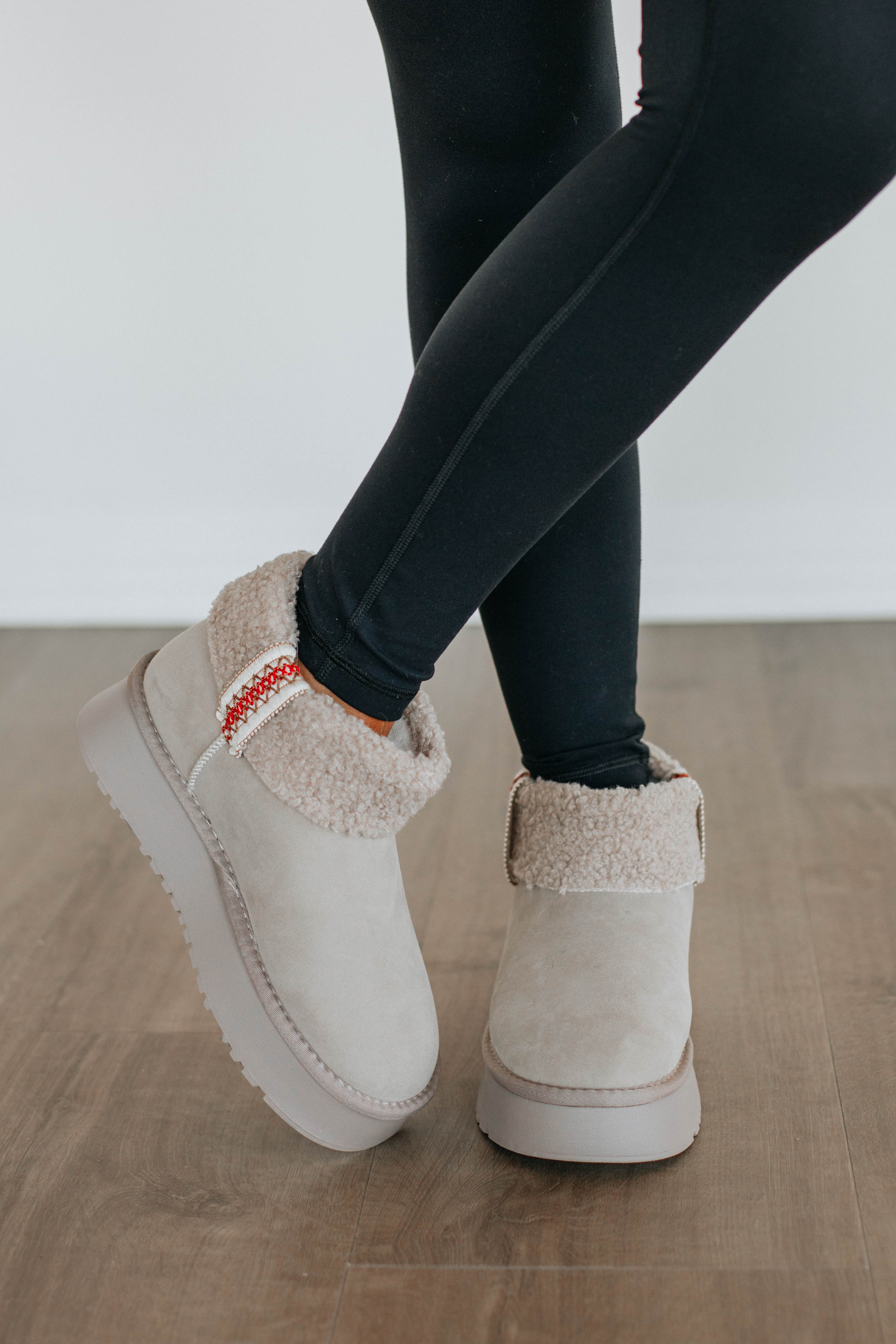 Baby It's Cold Outside Boots - Light Grey Winter Boots for Women | Cozy & Warm Snow Boots for Cold Weather, Outdoor Activities & Casual Wear