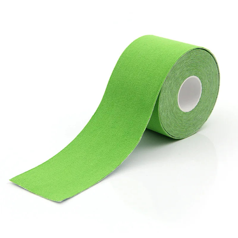 5 Sizes Kinesiology Tape - Waterproof Elastic Sports Tape for Muscle Pain Relief, Athletic Support & Recovery - Ideal for Gym, Tennis, Running & Physical Therapy