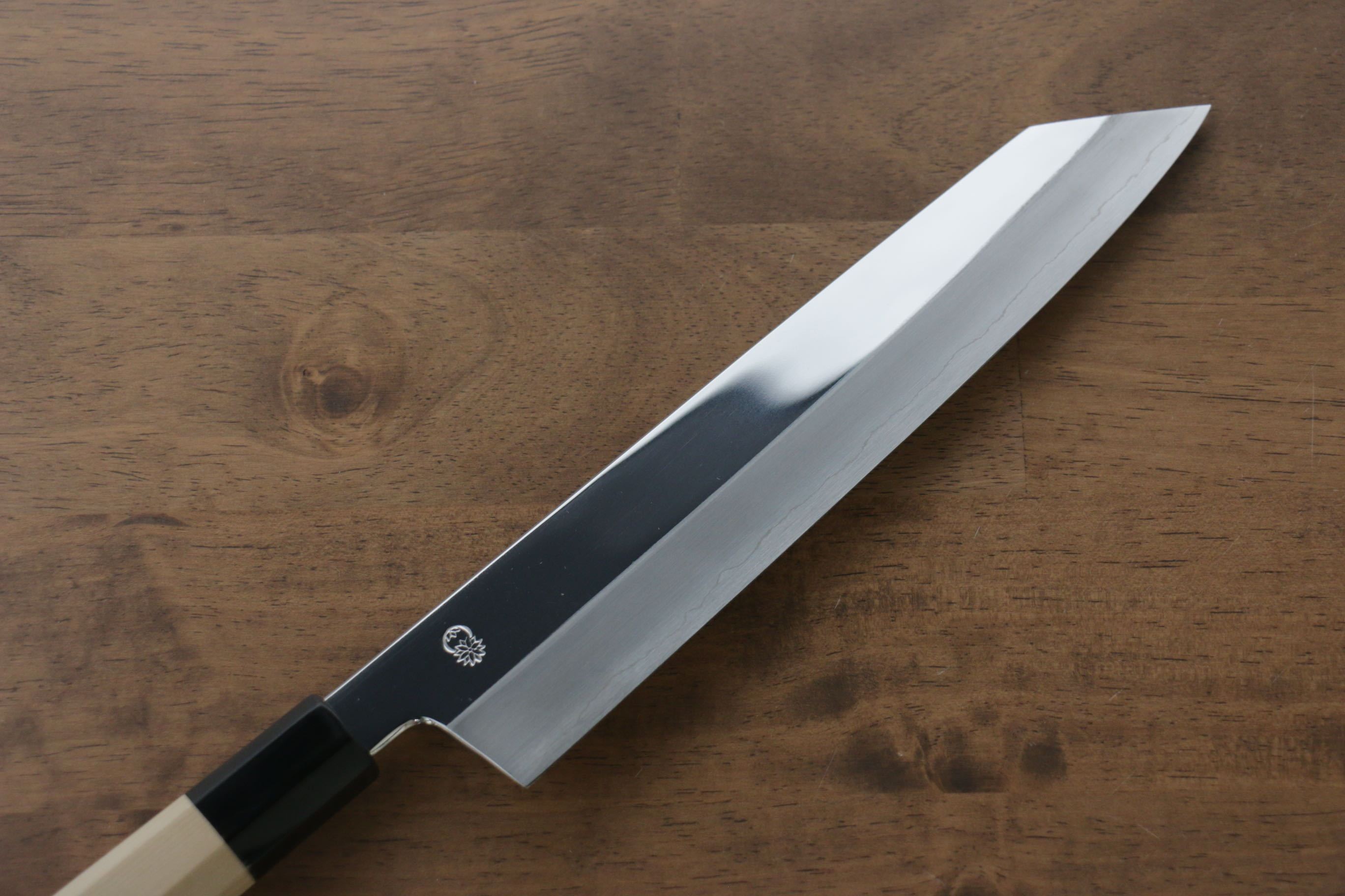 Premium Choyo Silver Steel Kiritsuke Gyuto Knife 240mm - No.3 Mirrored Finish with Magnolia Wood Handle - Perfect for Sushi, Sashimi & Japanese Cuisine