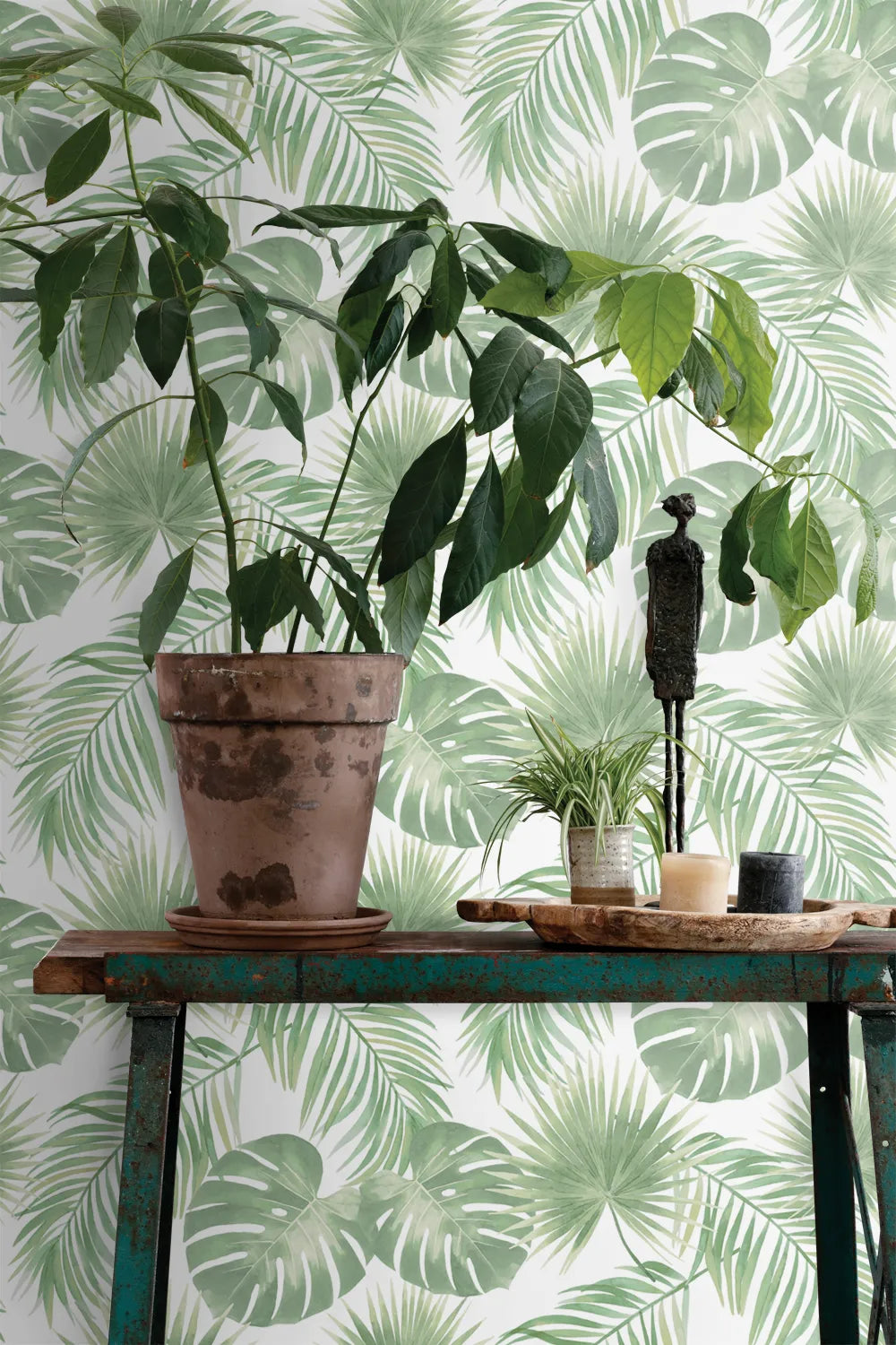 Jungle Fever Verdant Veil - Exotic Tropical Leaf Print Scarf for Women | Perfect for Beach Vacations, Summer Outfits & Boho Fashion Accessories