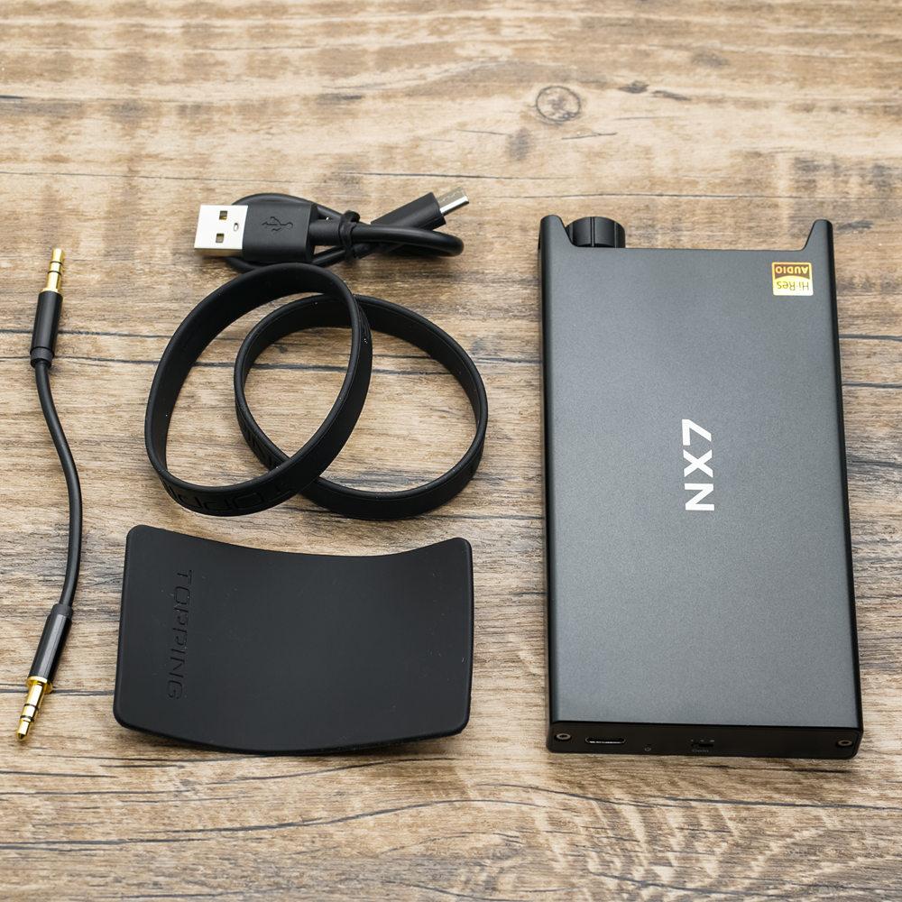 TOPPING NX7 Portable Headphone Amplifier - High Power Hi-Fi Audio DAC for iPhone, Android & PC - Perfect for Travel, Gaming & Studio Monitoring