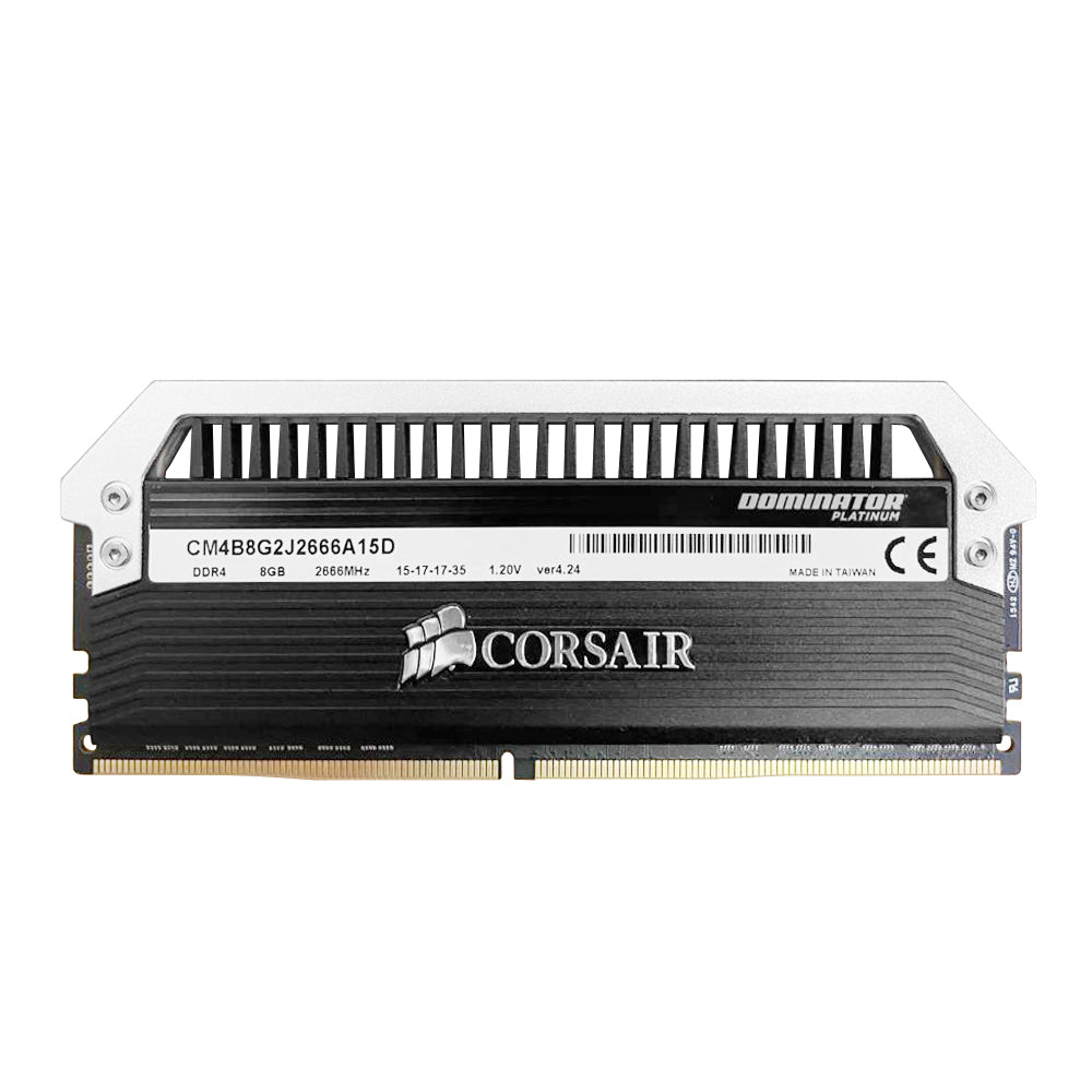 Corsair CM4B8G2J2666A15D 8GB DDR4 2666MHz PC4-21300 Desktop Memory RAM - Non-ECC, High Performance for Gaming PCs, Workstations & Home Office Computers