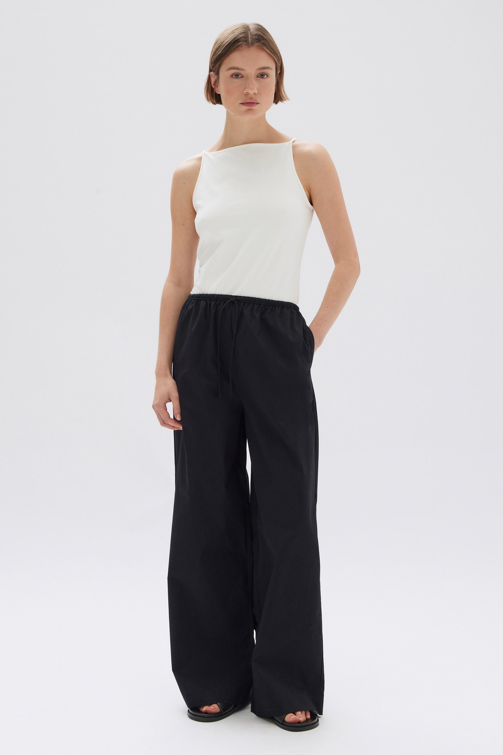 Stylish Philipa Poplin Pants for Women - Comfortable & Breathable Casual Trousers - Perfect for Office, Travel & Everyday Wear