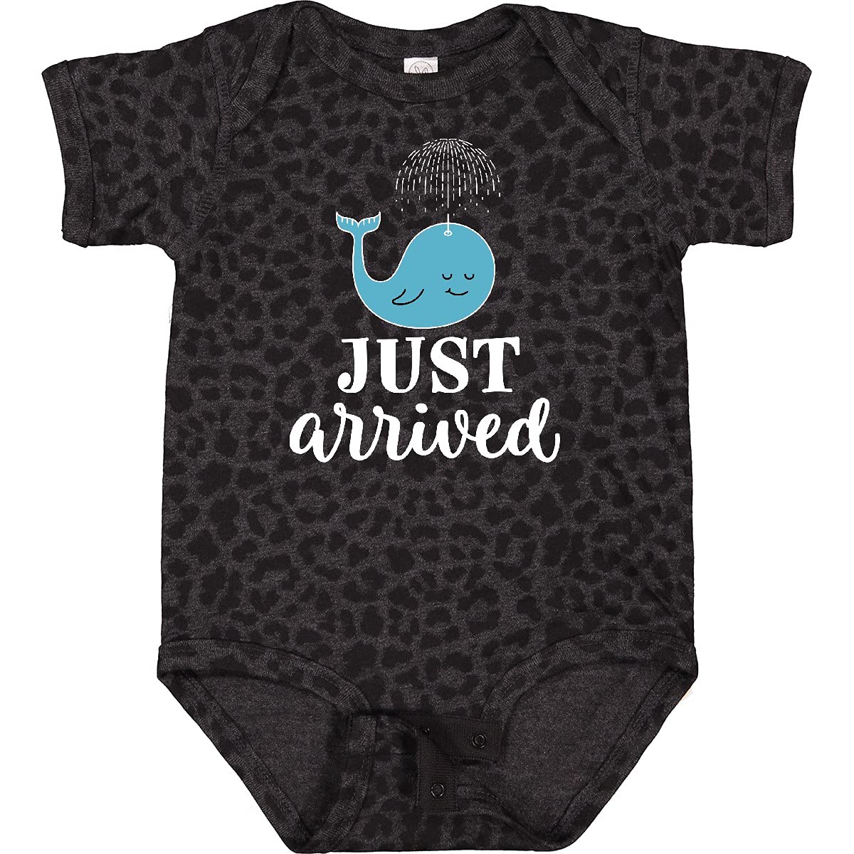 Inktastic Baby Boy Whale Baby Bodysuit - Cute Whale Print Onesie for Newborns & Infants - Perfect for Playtime, Photo Shoots & Gifts