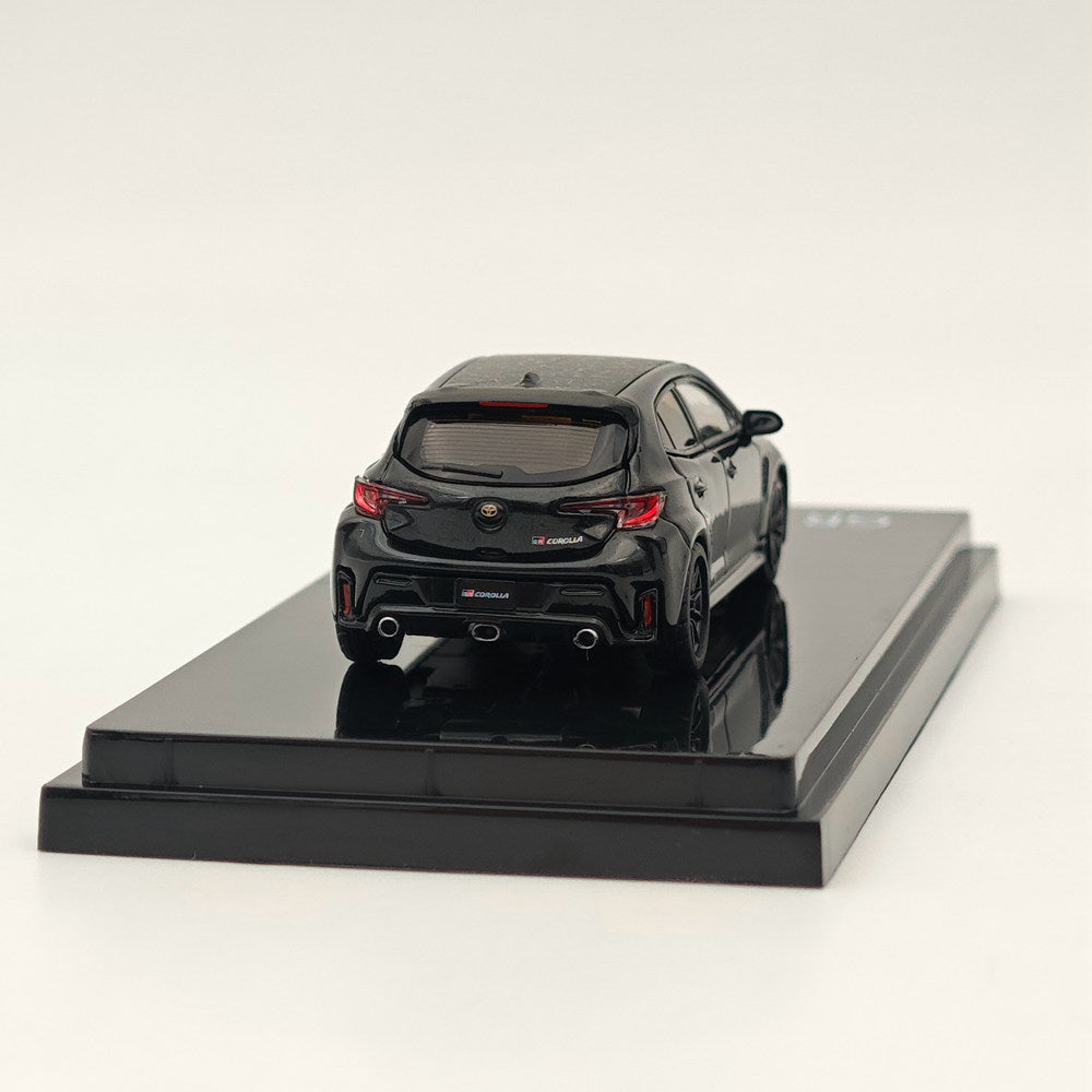 1:64 Scale Toyota GR Corolla RZ Diecast Model Car - Precious Black Pearl - HJ641067BK - Collectible Miniature for Car Enthusiasts & Hobbyists - Perfect for Display, Gifts & Racing Scenes