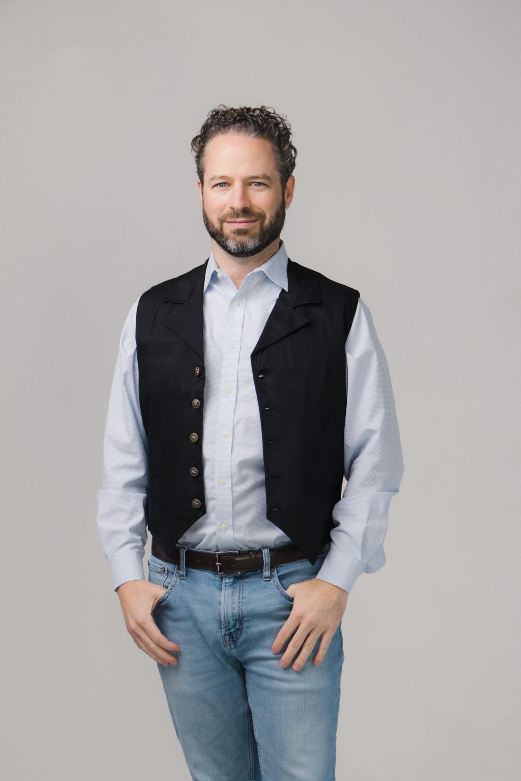 Men's Casual Twill Vest for Outdoor Activities - Lightweight, Durable & Stylish Waistcoat for Hiking, Fishing & Workwear