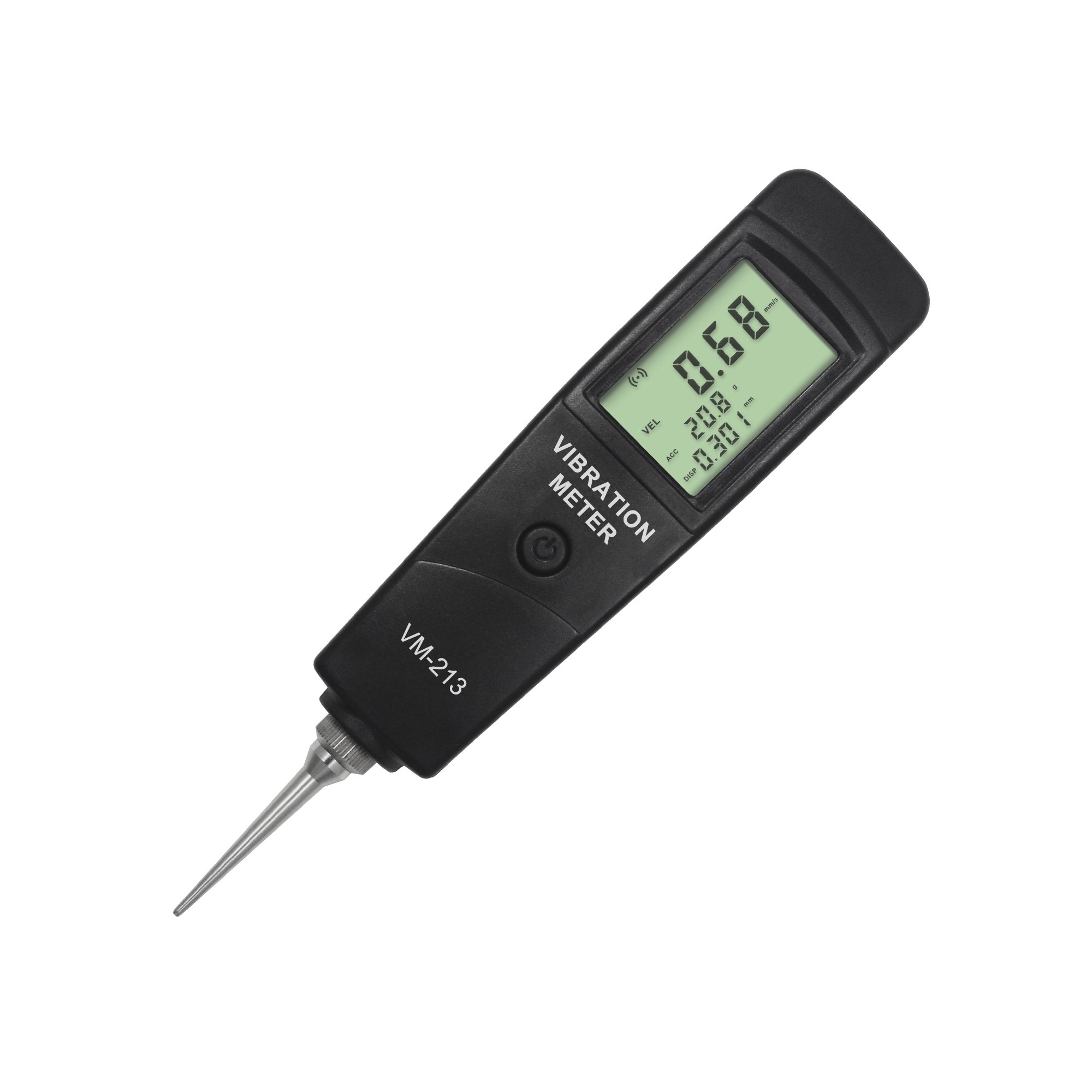 VM-213 Piezoelectric Transducer - High Precision Vibration Meter & Displacement Gauge Pen Tester | Industrial Equipment Monitoring, Mechanical Vibration Analysis, Quality Control Testing