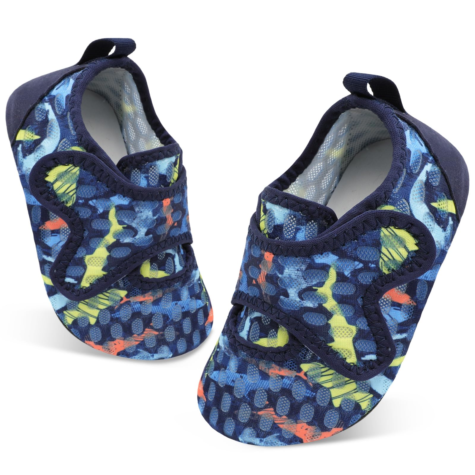 XIHALOOK Toddler Water Shoes for Boys & Girls - Quick Dry Barefoot Aqua Socks for Beach, Pool & Swim - Ideal for Summer Water Activities