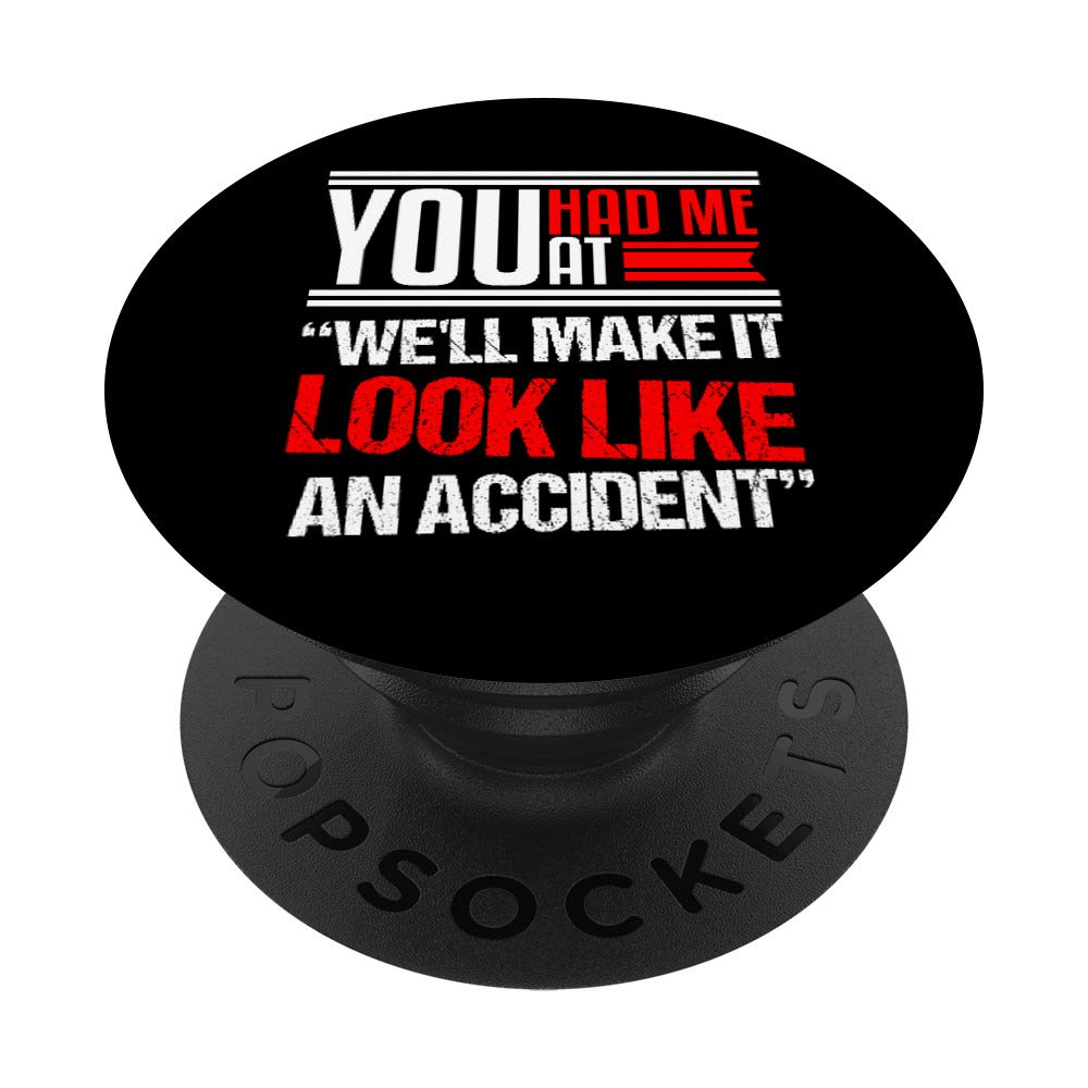 True Crime Fan Novelty PopSockets Swappable PopGrip - Perfect for Phone Cases, Laptops & Crime Podcast Lovers