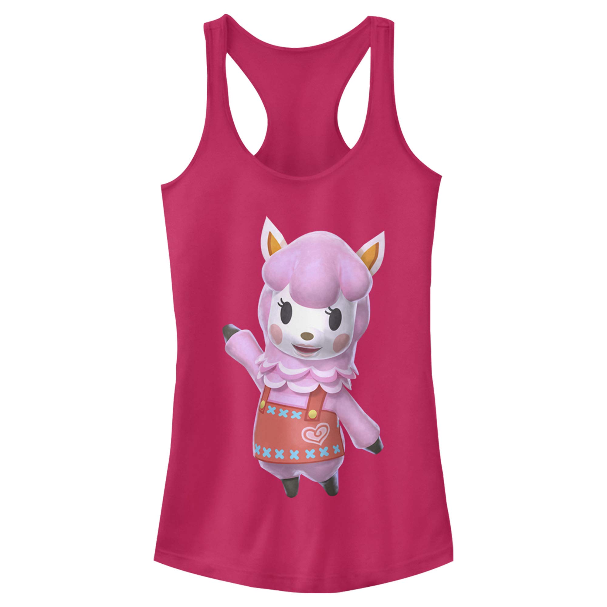 Nintendo Animal Crossing Reese Racerback Tank Top for Women - Cute Gaming Graphic Tee for Casual Wear, Cosplay & Summer Outfits