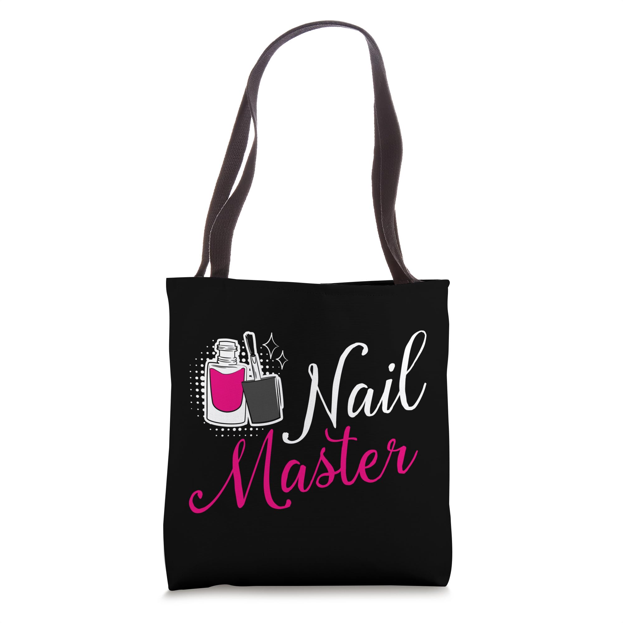 Professional Nail Tech Artist Manicure Tote Bag for Women - Funny Salon Gift for Nail Technicians & Manicurists - Perfect for Work, Travel & Beauty Supplies Storage