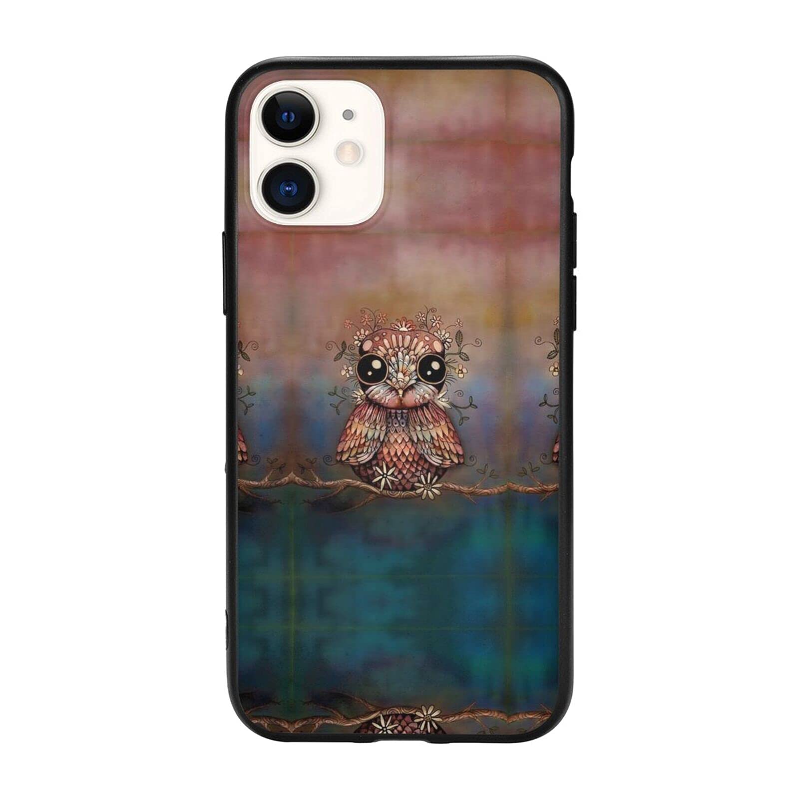 iPhone 11 Pro Max Case - Owl Nighthawk Design Soft TPU Cover | Slim Fit Protective Phone Case for Women & Men | Perfect for Everyday Use, Travel & Outdoor Activities