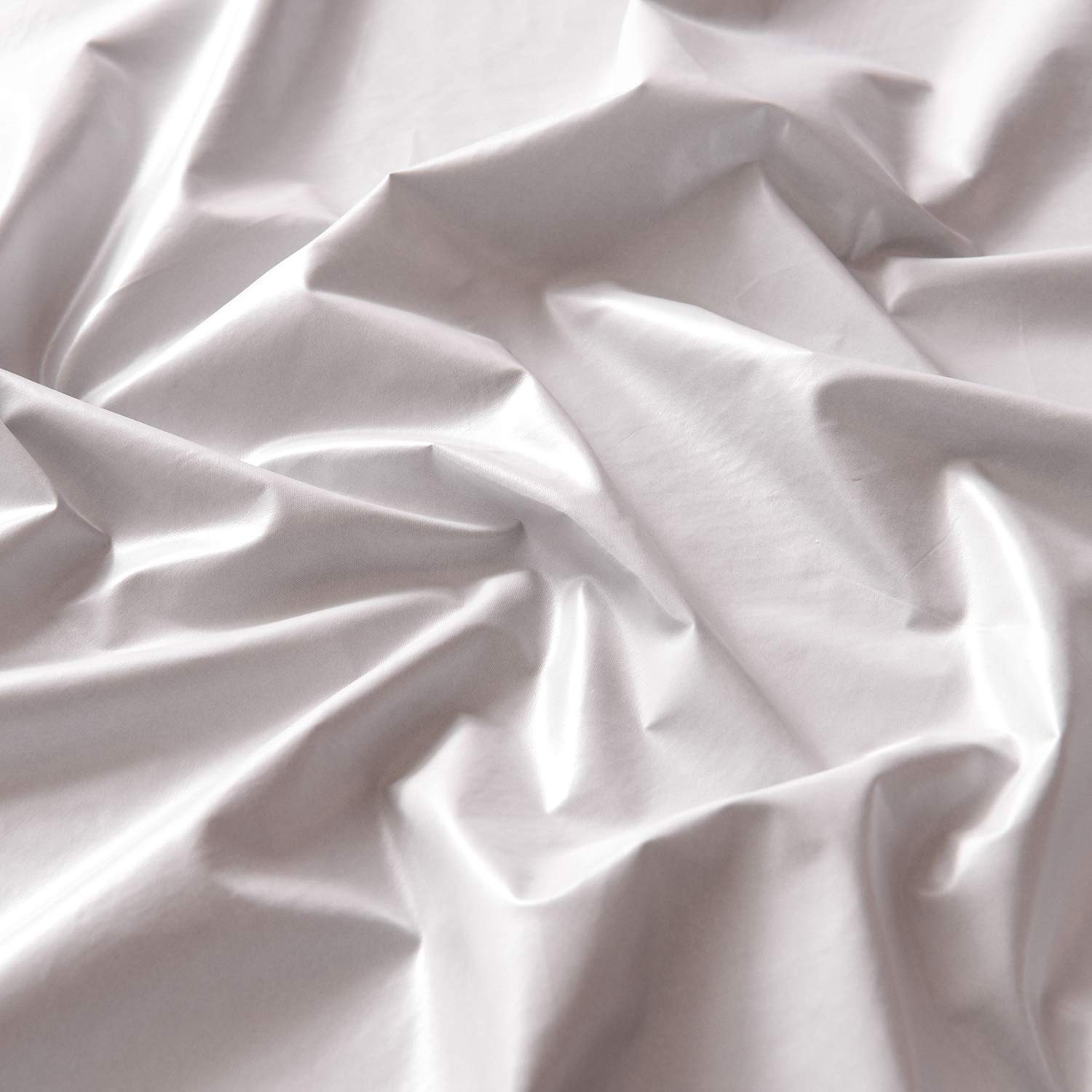 Waterproof Fitted Sheet Full Size - Gray Deep Pocket Brushed Microfiber Mattress Protector (54