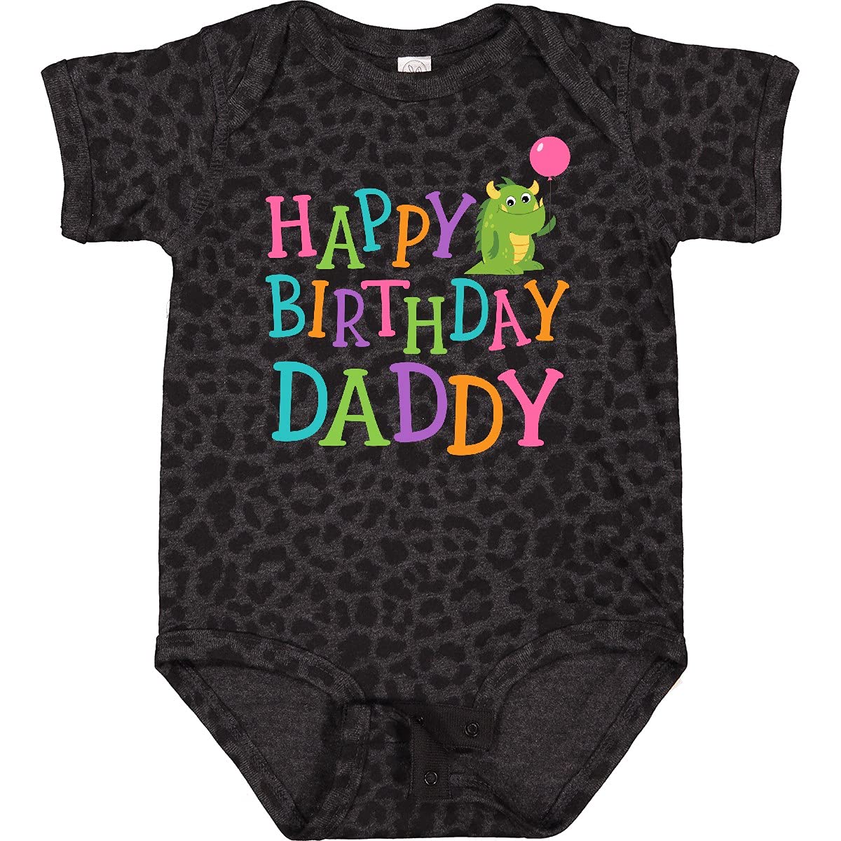 Inktastic Happy Birthday Daddy Boy Girl Party Outfit Baby Bodysuit - Cute Birthday Outfit for Baby Boys & Girls - Perfect for 1st Birthday Parties, Family Photos & Special Celebrations
