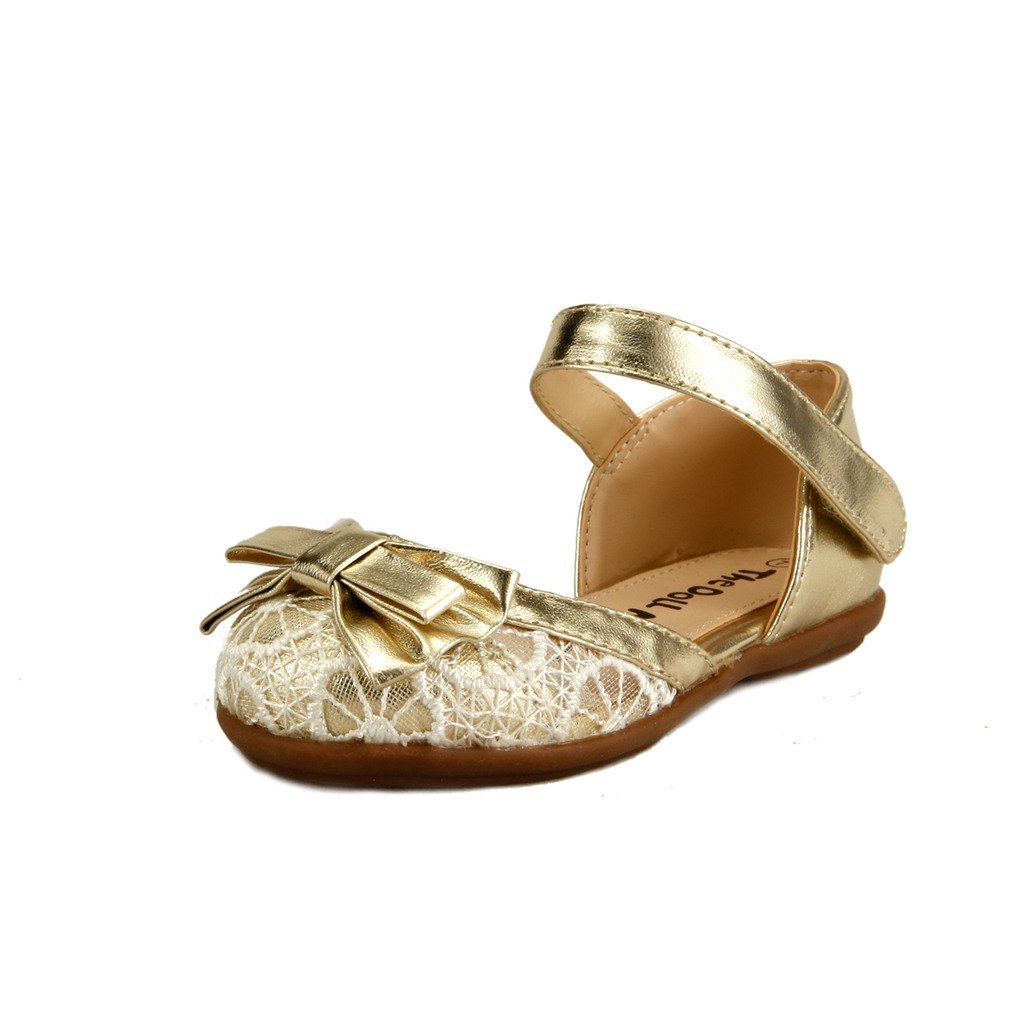 The Doll Maker Toddler & Little Girl's Sandals - Comfortable Kids' Sandals for Summer Play, Beach & Outdoor Activities