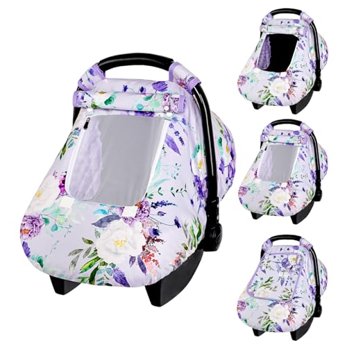 purple floral