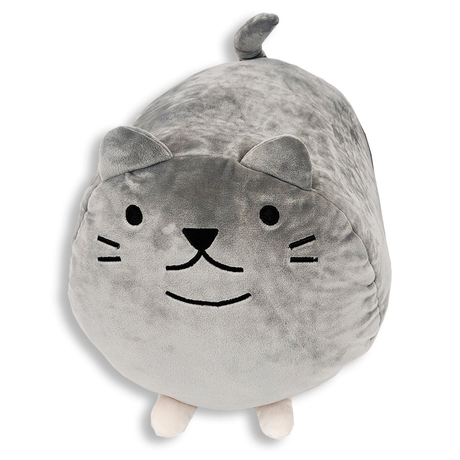 Soft & Cozy Squishy Polyester Cat Snuggle Pillow - Pickles The Cat Design | Perfect for Cuddling, Napping & Stress Relief for Cat Lovers