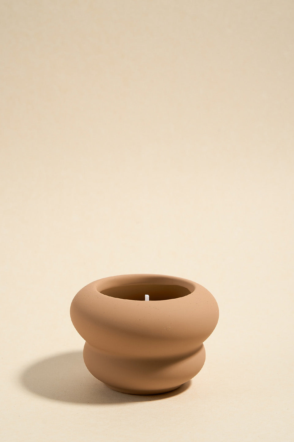 Premium Double Bubble Tan Soy Wax Candle - Eco-Friendly, Long-Lasting Scent for Home Relaxation & Romantic Ambiance