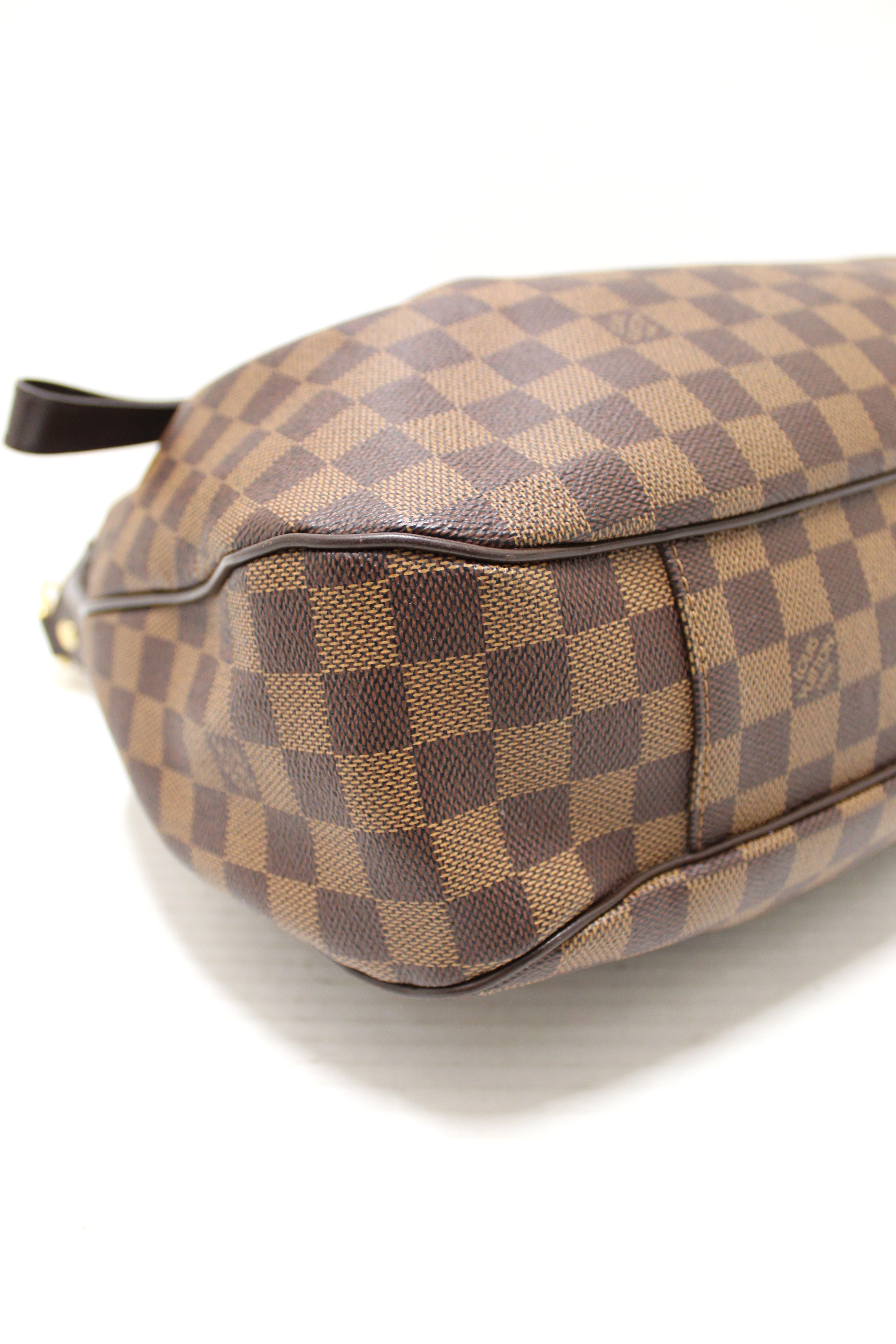 Authentic Louis Vuitton Damier Ebene Evora MM Tote Bag - Luxury Designer Handbag for Women, Perfect for Work, Travel & Everyday Use