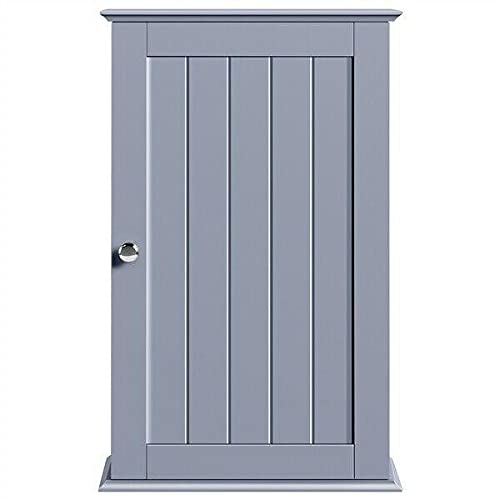 Adjustable Wall-Mounted Bathroom Organizer - Gray for Medicine & Essentials Storage