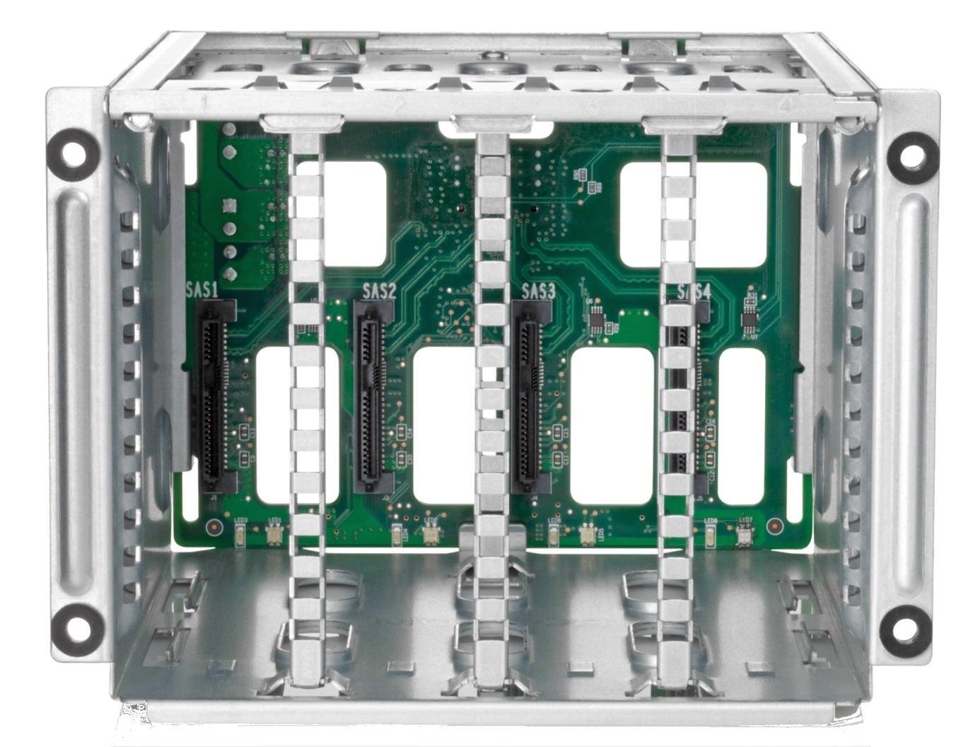 HPE 768857-B21 8-SFF Storage Drive Cage & Backplane Kit - Compatible with HPE Servers for Easy HDD/SSD Installation & Expansion