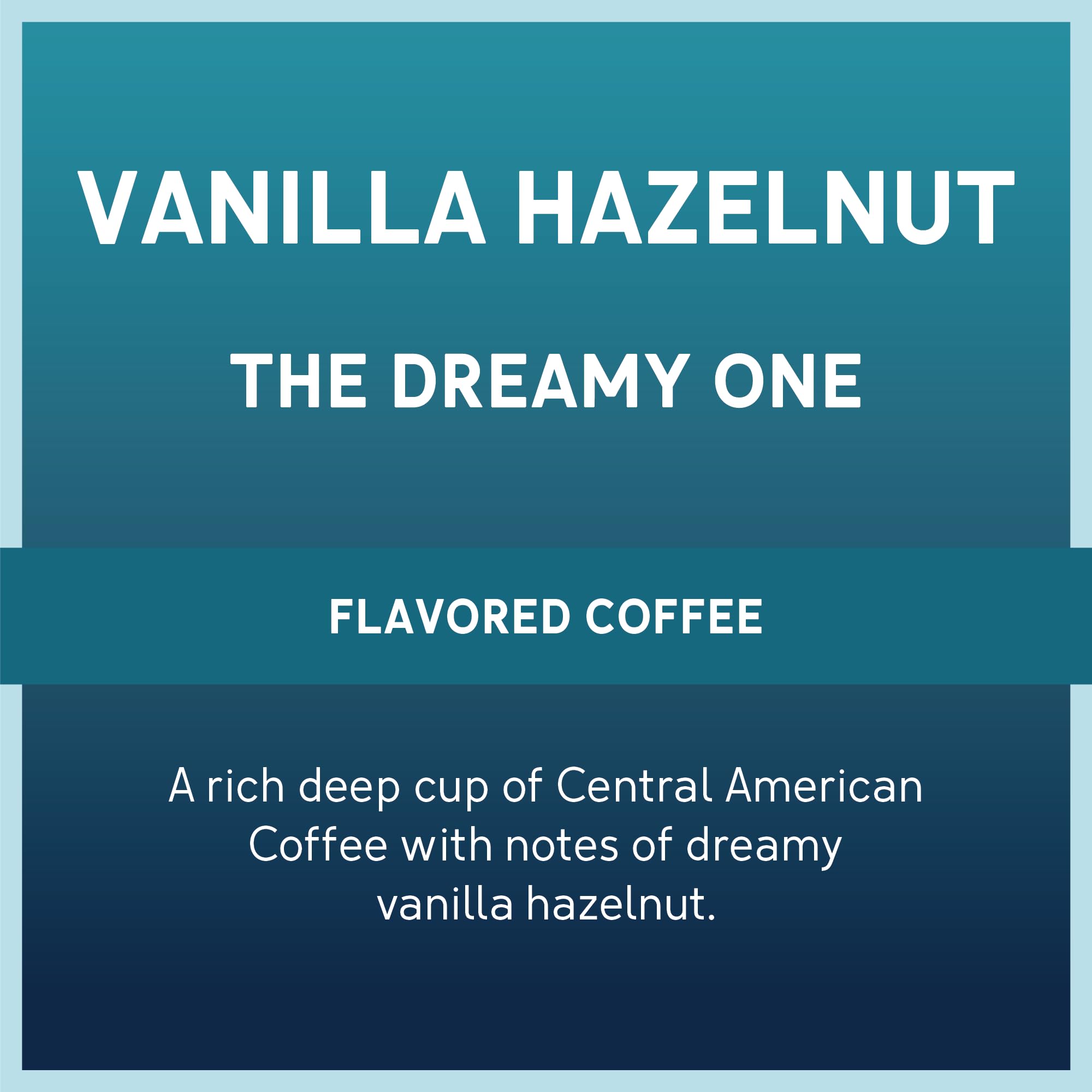 Caribou Coffee Vanilla Hazelnut Dreamstate Flavored Ground Coffee - 66oz (6 x 11oz Bags) | Rich Aroma & Smooth Taste | Perfect for Morning Brew, Office Break & Cozy Evenings