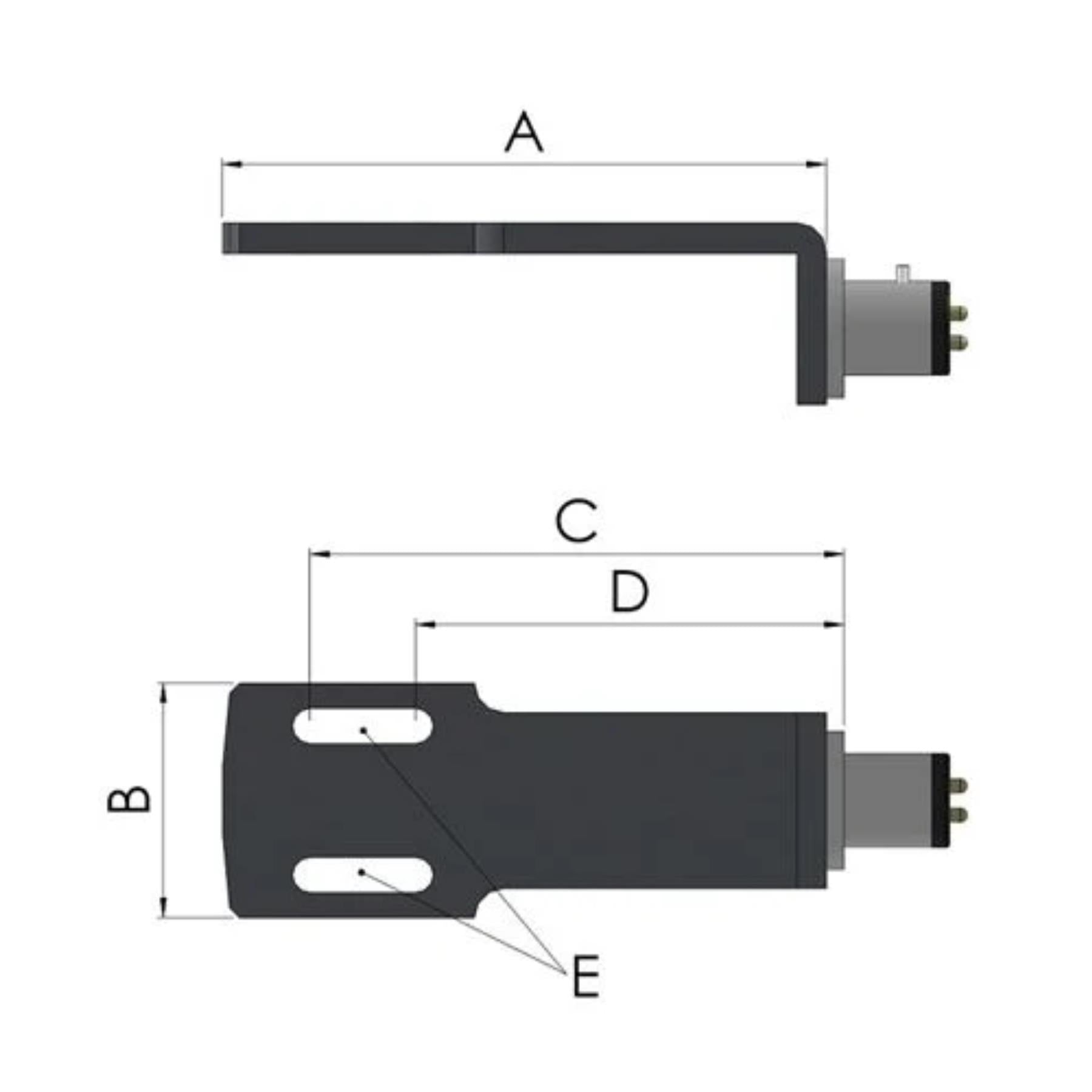 Ortofon LH 2000 High-Quality Turntable Headshell for Vinyl Records - Perfect for DJs & Audiophiles