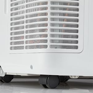 Portable Air Conditioner - 110V, 8000 BTU, White - Compact & Energy Efficient Cooling for Small Rooms, Bedrooms, Offices & RVs