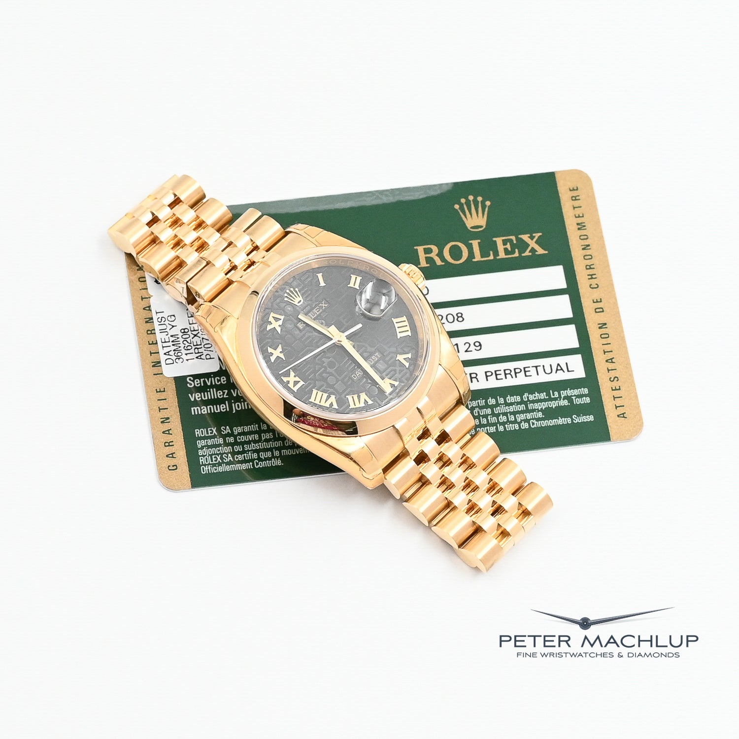 Authentic Rolex Datejust 36mm Stainless Steel Watch - 2007 Model - Luxury Swiss Timepiece for Men | Perfect for Business Meetings, Formal Events & Collectors