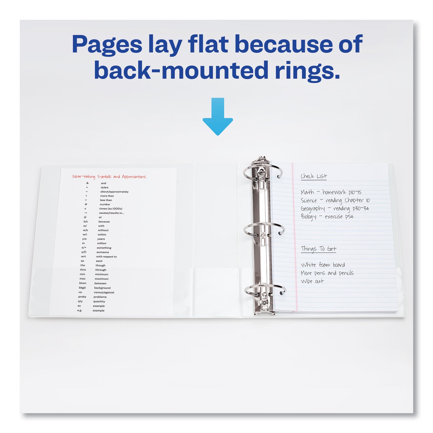Avery® Economy 3-Ring Binder with Round Rings, 1