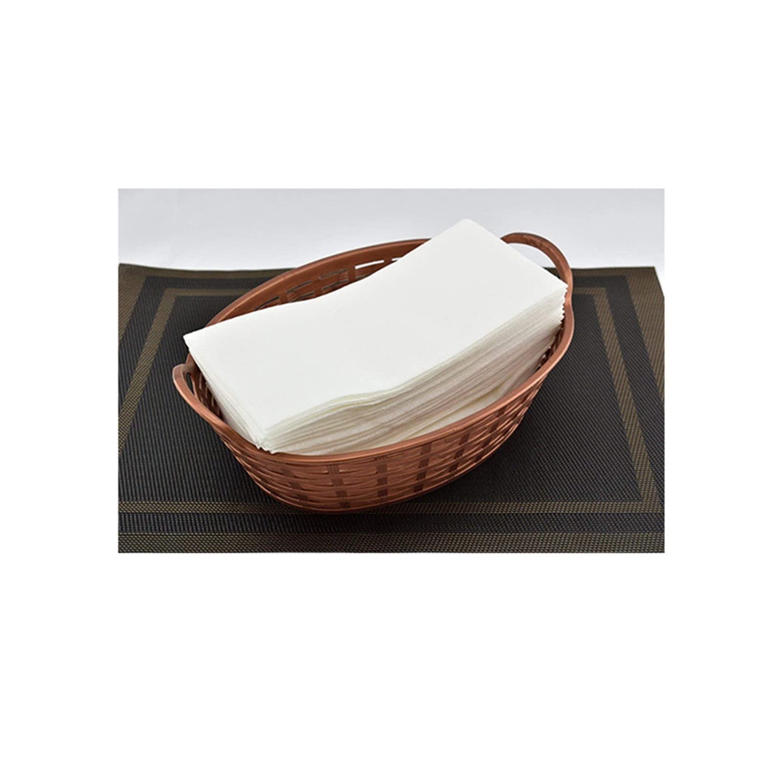 VSOLS 100pcs Disposable White Tissue Paper - Single Layer Dust-Free Napkins 30x43cm (11.8