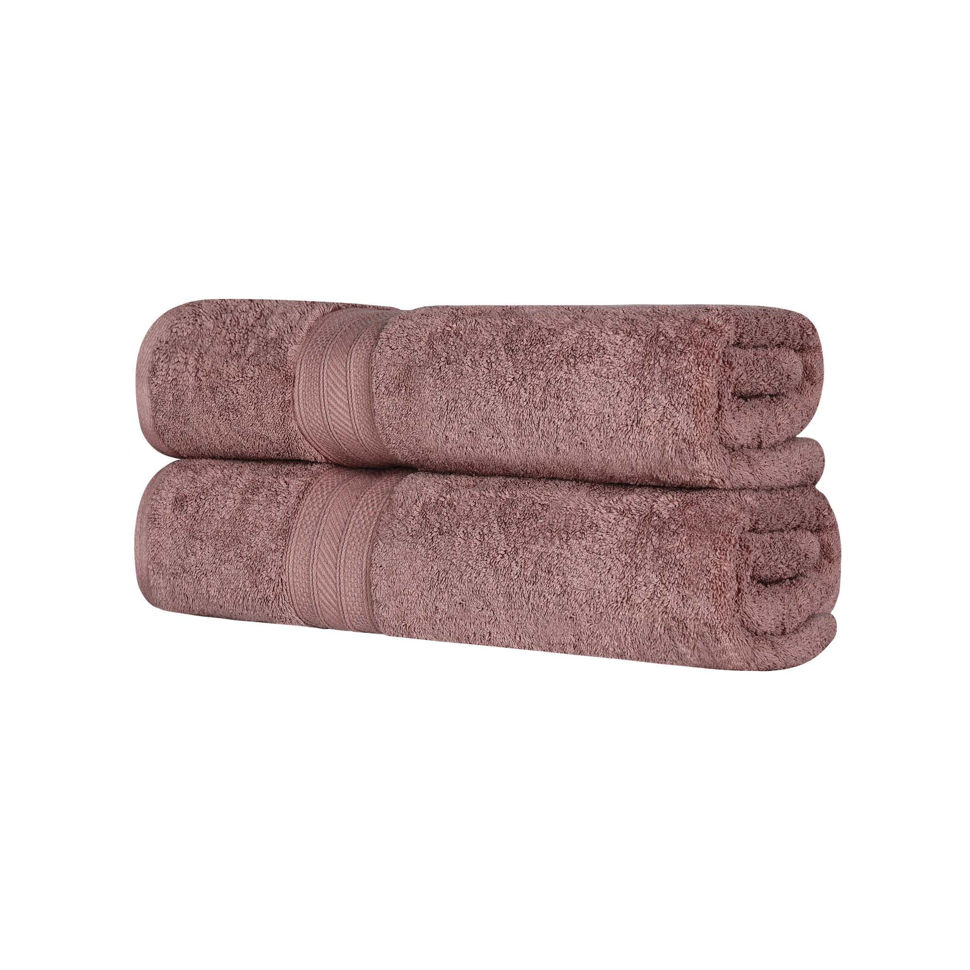 Premium Atlas Cotton Absorbent Heavyweight 2-Piece Bath Sheet Set - Ultra Soft & Quick-Drying Towels for Spa, Gym, and Luxury Bathroom Use