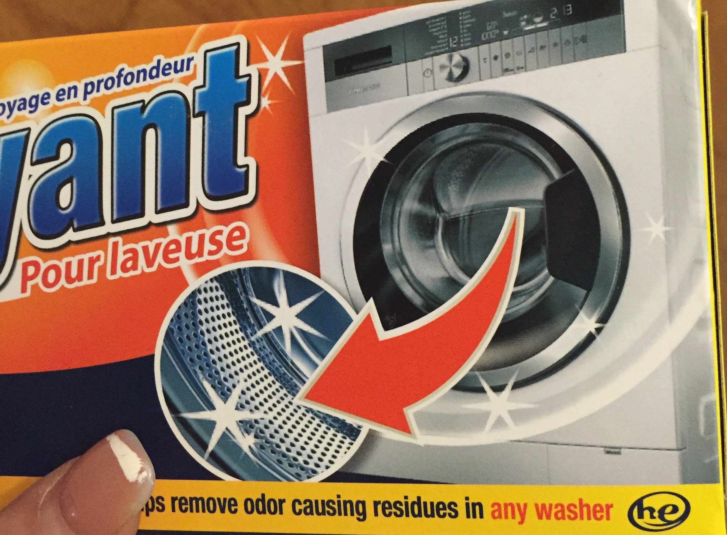 3-Pack Washing Machine Cleaner Pods - Deep Cleaning Formula for Front Load & Top Load Washers - Removes Odor, Mold & Residue - Use Monthly for Fresh & Clean Laundry