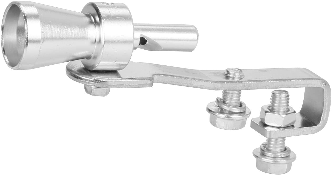 Universal Aluminum Car Turbo Whistle - Turbo Sound Muffler for Exhaust Pipe - Perfect for Car Enthusiasts & Pranksters - Great for Racing, Car Shows & Funny Pranks
