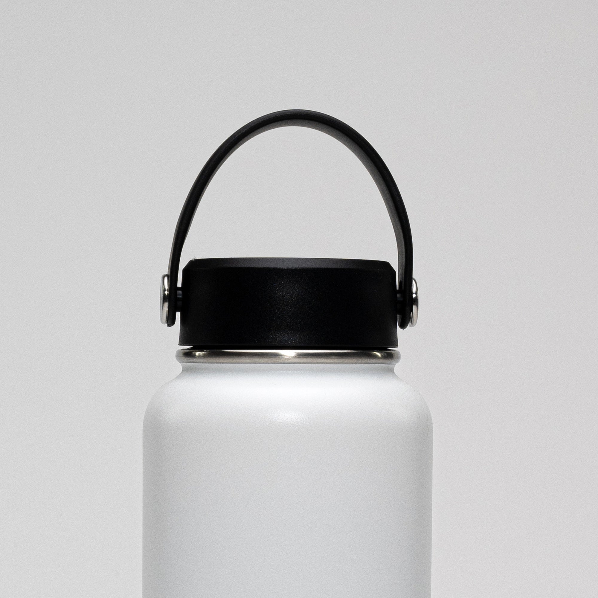 1L Insulated Stainless Steel Water Bottle - Keeps Drinks Cold 24Hrs/Hot 12Hrs - Leakproof & BPA-Free - Perfect for Gym, Hiking & Outdoor Activities - White