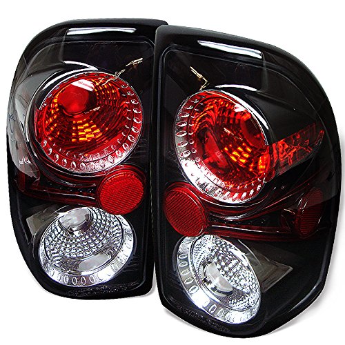 AKKON Black Bezel Tail Lights Brake Lamps Assembly for 1997-2004 2nd Gen Dodge Dakota Pickup Truck - Upgrade Your Truck's Style & Safety for Night Driving & Off-Road Adventures
