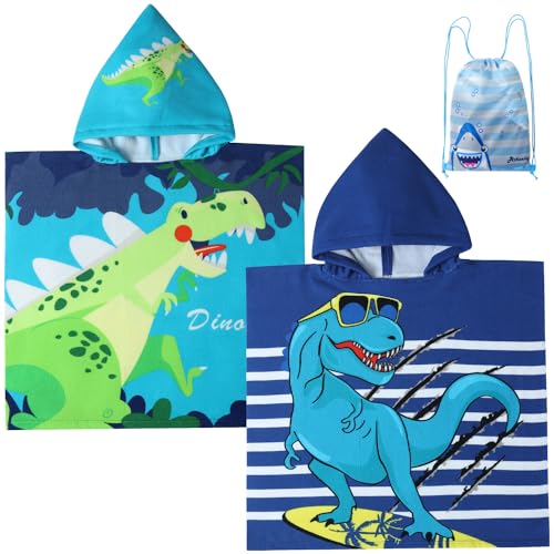 2pcs Dinosaurs(with Bag and 2 Finger Puppets)