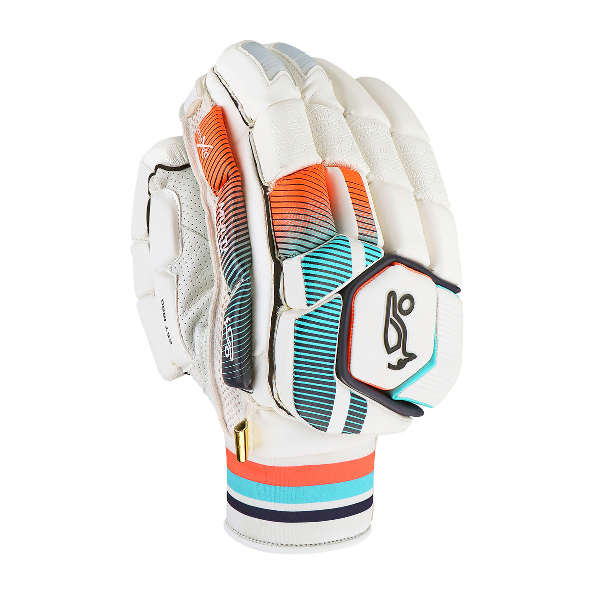 Kookaburra Aura Pro Cricket Batting Gloves 2025 - Premium Leather Cricket Gloves for Men & Women - Perfect for Practice, Matches & Professional Play