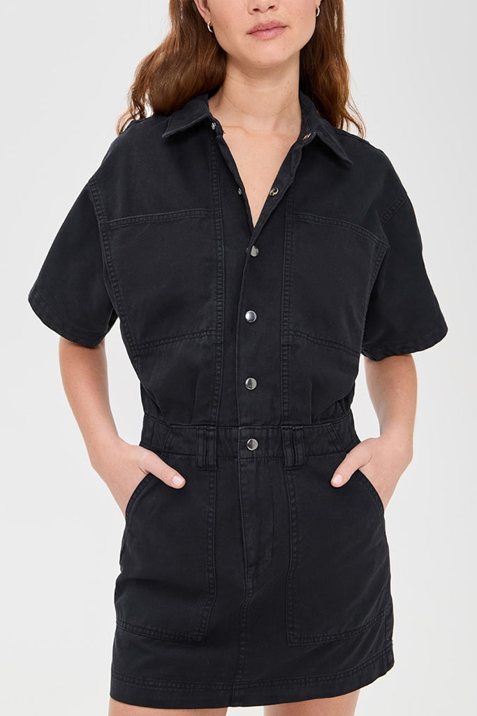 Tully Mini Dress - Fade to Black | Sexy Bodycon Dress for Women | Perfect for Night Out, Party & Date Night