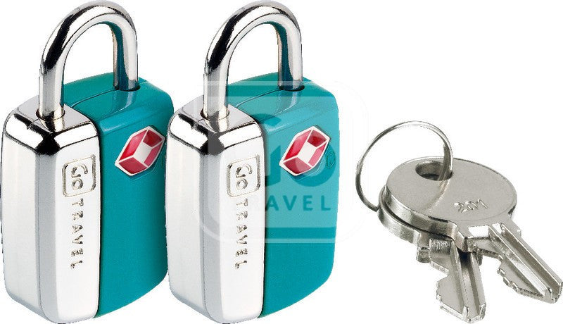 Go Travel Mini Glo Travel Lock - TSA Approved Luggage Lock with LED Light for Suitcases, Backpacks & Carry-On Bags - Secure Your Belongings During Travel, Camping & Night Use