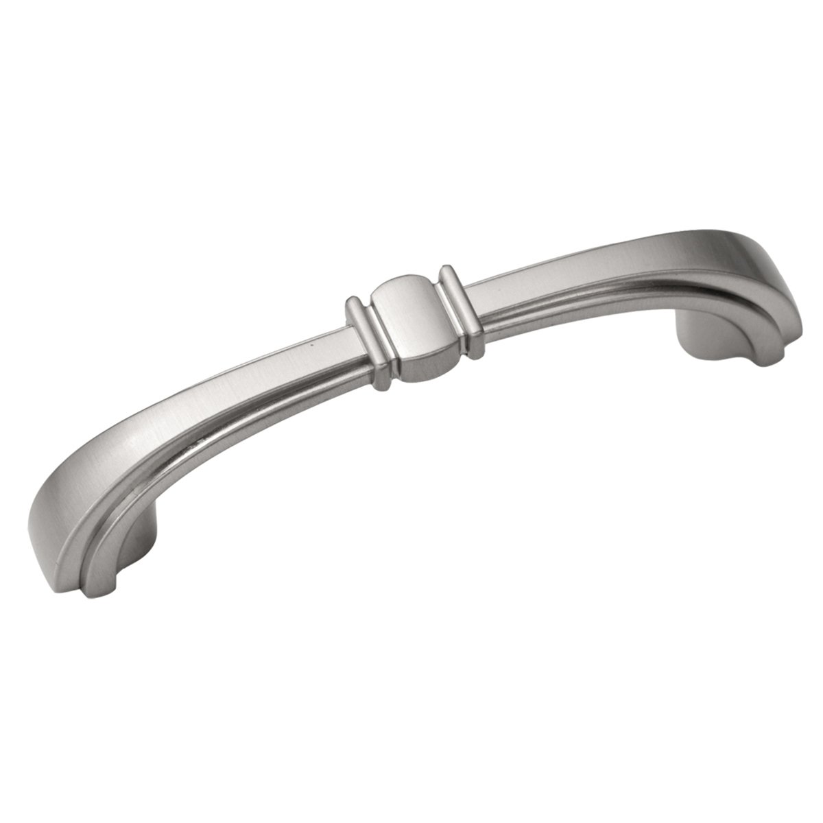 Premium Hickory Hardware 1-Pack Solid Core Kitchen Cabinet Pulls - Luxury Cabinet Handles for Doors & Dresser Drawers - 3