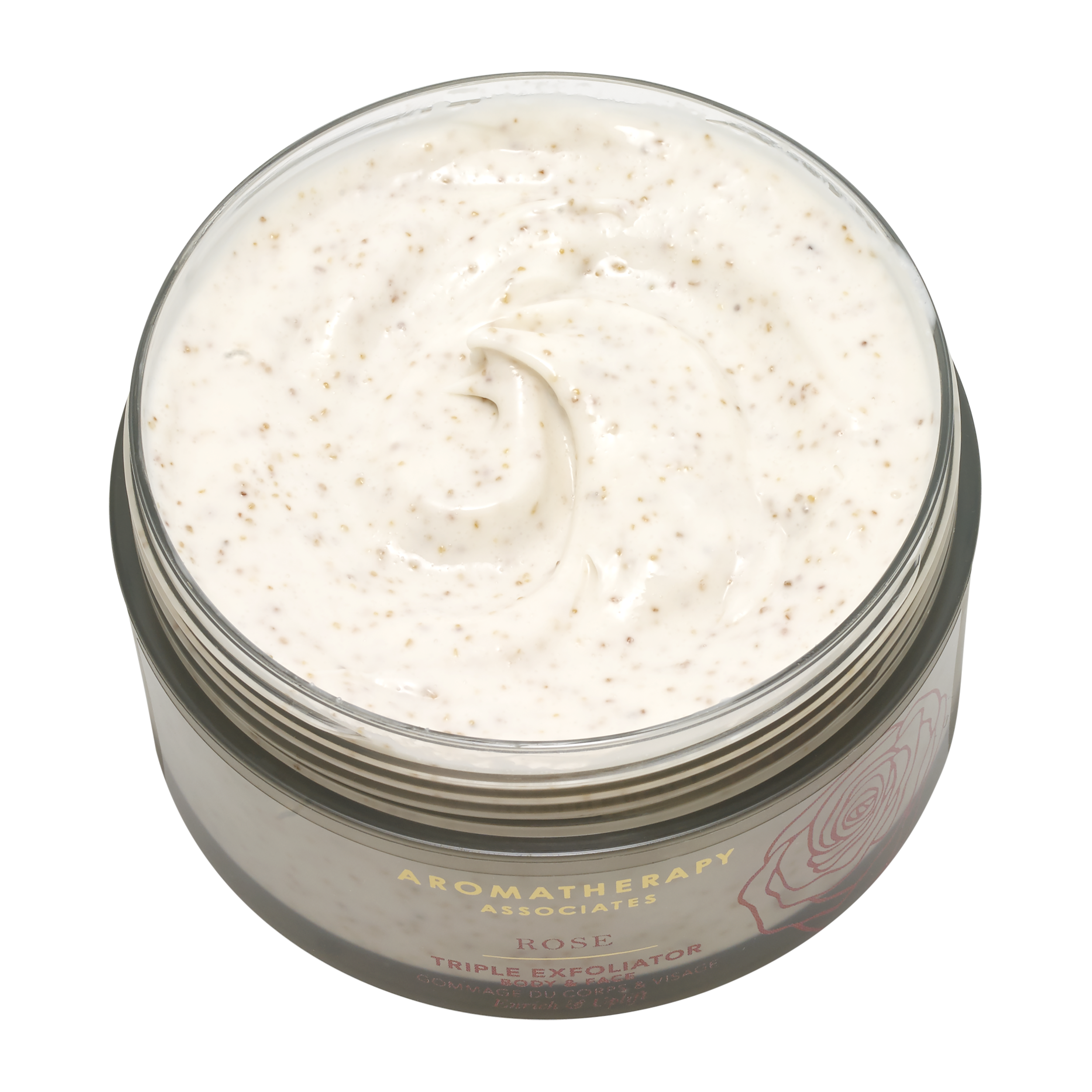 Rose Triple Exfoliator Facial Scrub - Gentle 3-in-1 Face Cleanser for Smooth Skin | Perfect for Daily Skincare Routine & Spa Night Self-Care