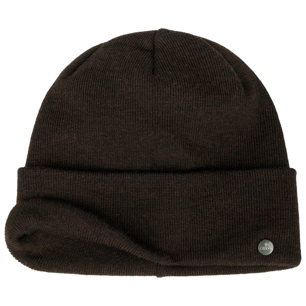 Lierys Premium Merino Wool Knit Beanie with Foldable Cuff - Warm Winter Hat for Men & Women - Perfect for Skiing, Hiking, and Outdoor Activities