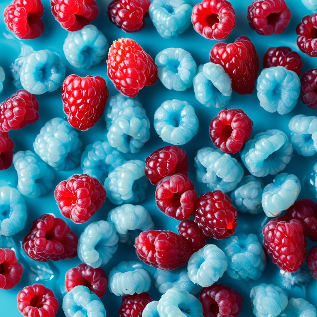 Blue Raspberry Lip Balm - Unsweetened Flavor for Dry Lips | Hydrating & Moisturizing Lip Care for All-Day Comfort