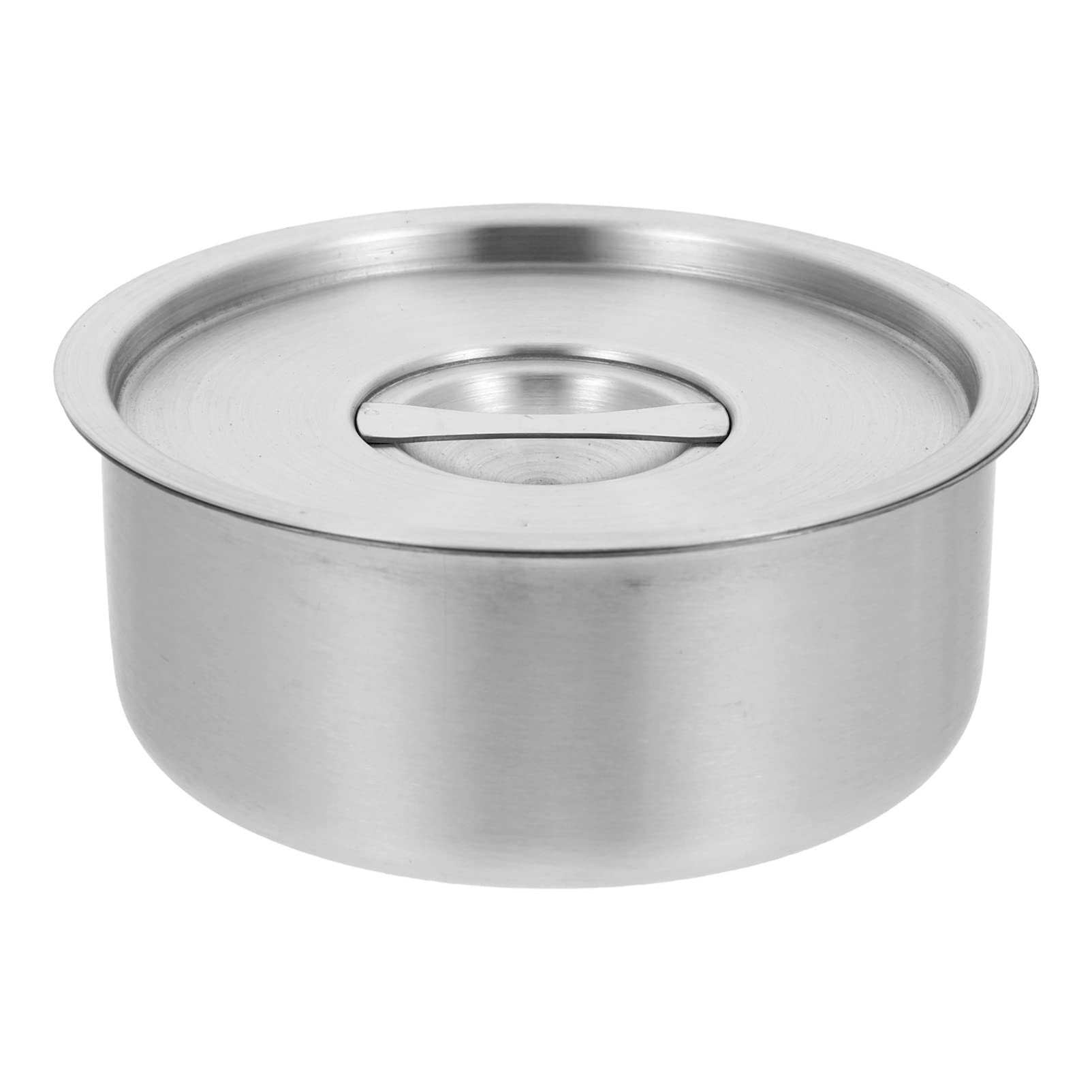 YARNOW Stainless Steel Steamed Egg Bowl with Lid - 4.7 x 2.2 Inch, 17.6 Oz Metal Mixing Bowl for Cooking, Baking & Food Prep - Perfect for Steaming Eggs, Soup, Desserts & Meal Prep