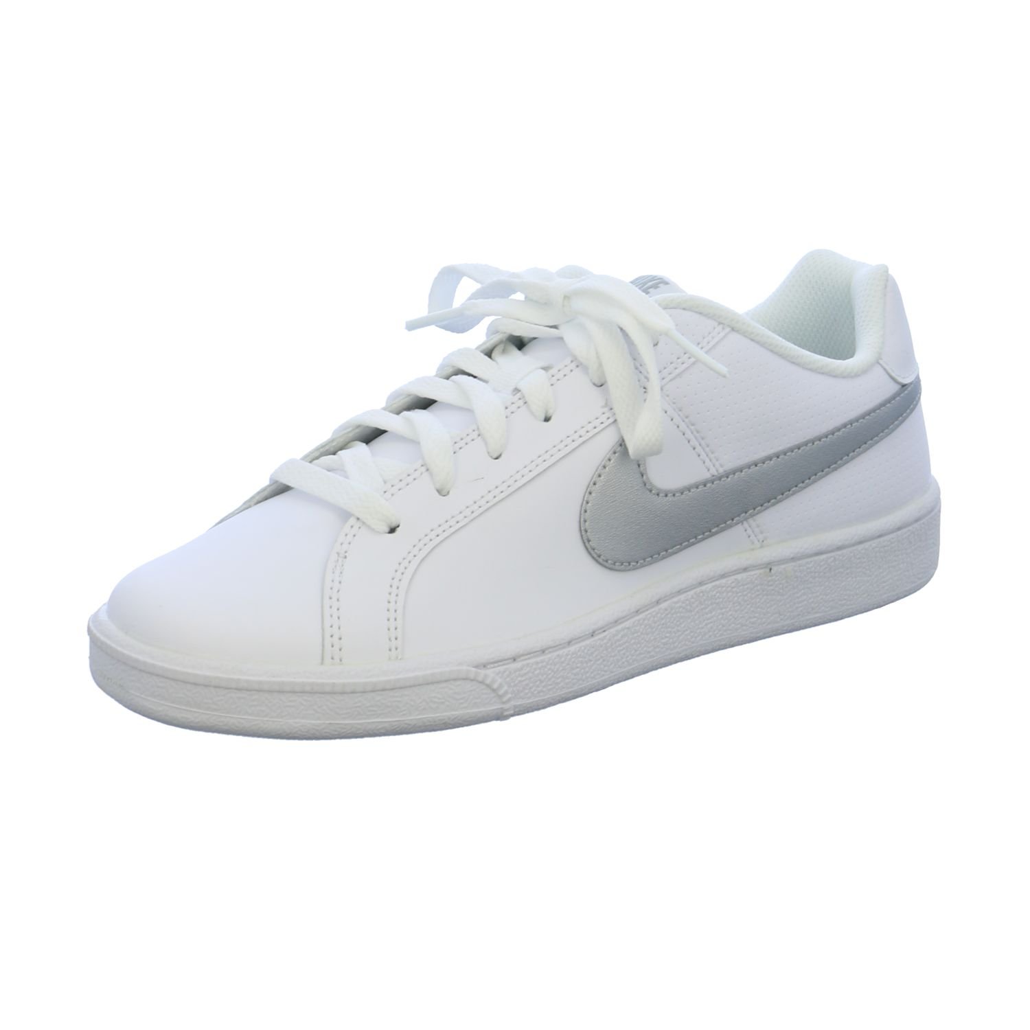 Nike Women's Fitness Tennis Shoes - White Metallic Silver Size 12 | Lightweight Running Shoes for Women | Perfect for Gym Workouts, Tennis & Casual Wear