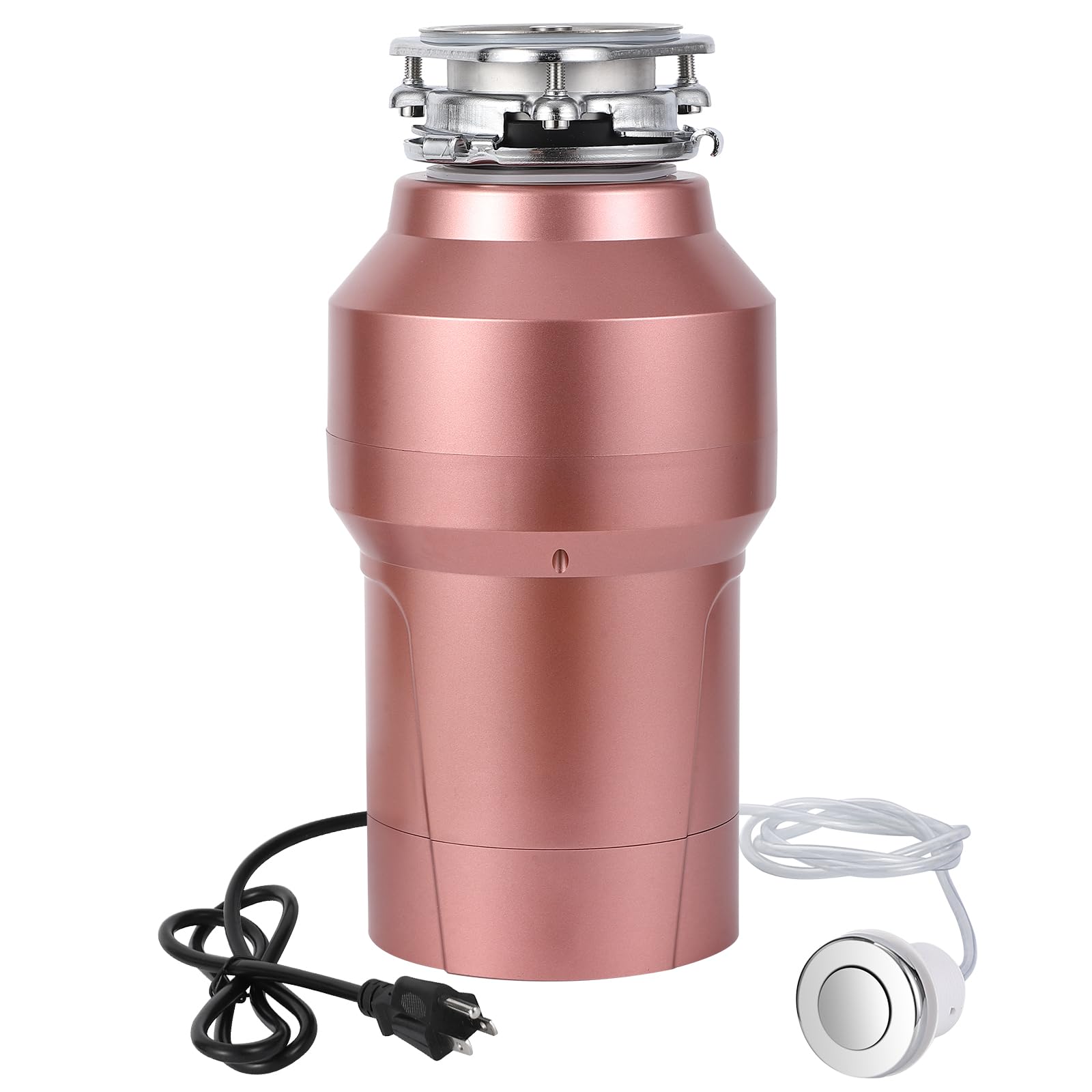 GARVEE 3/4HP Garbage Disposal - 560W Continuous Feed Food Waste Disposer with 14 Inch Cord, 0.75HP 4200r/Min Grinding System for Kitchen Sinks (Includes Air Switch) - Perfect for Home, Restaurant & Commercial Use