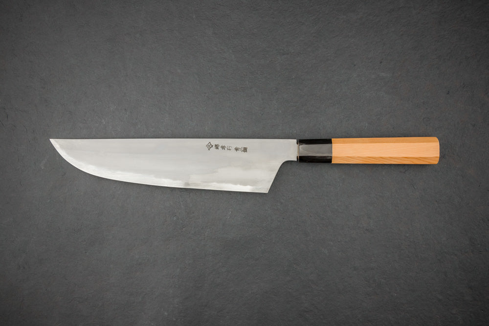 Premium Sakai Takayuki Homura Kogetsu Gyuto Chef Knife 240mm - Handcrafted by Master Itsuo Doi - Perfect for Sushi, Meat Cutting & Professional Kitchen Use