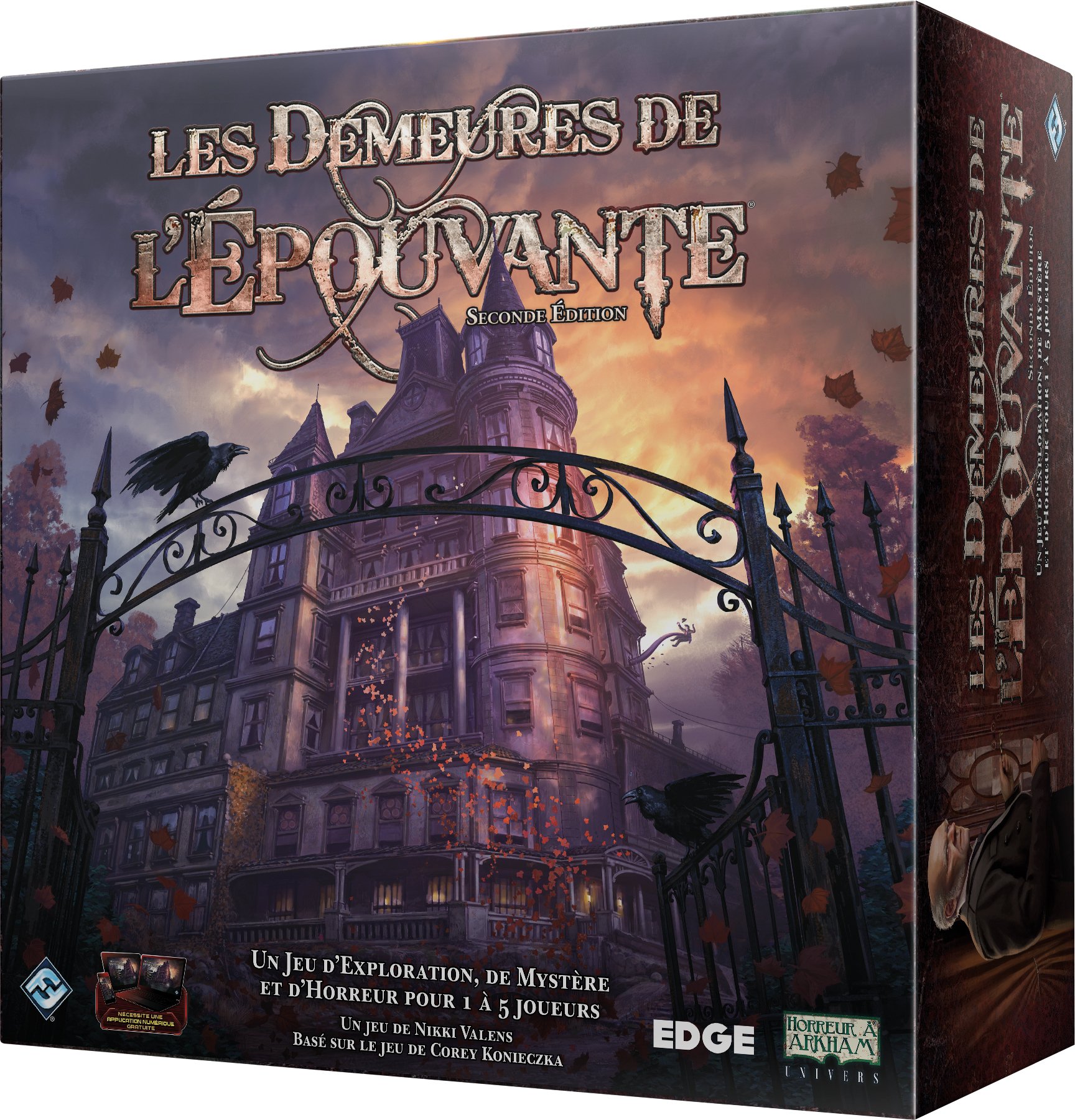 Fantasy Flight Games | Mansions of Madness: Second Edition | Board Game | Ages 14+ | 1-5 Players | Horror-Themed Cooperative Adventure for Game Nights